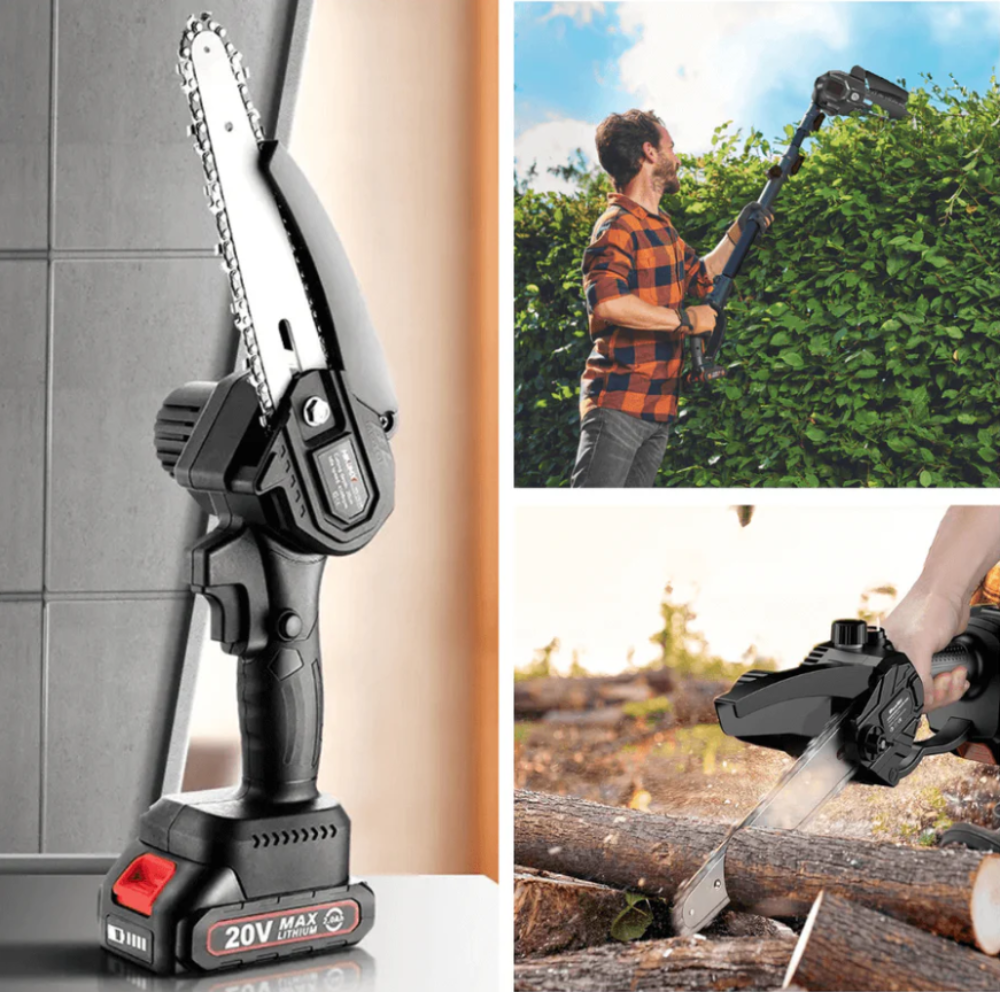 2-in-1 Handheld Cordless Electric Chainsaw