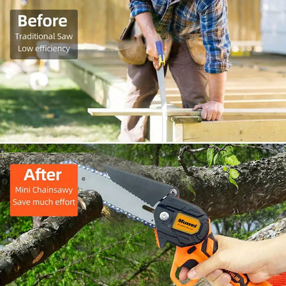 2-in-1 Handheld Cordless Electric Chainsaw